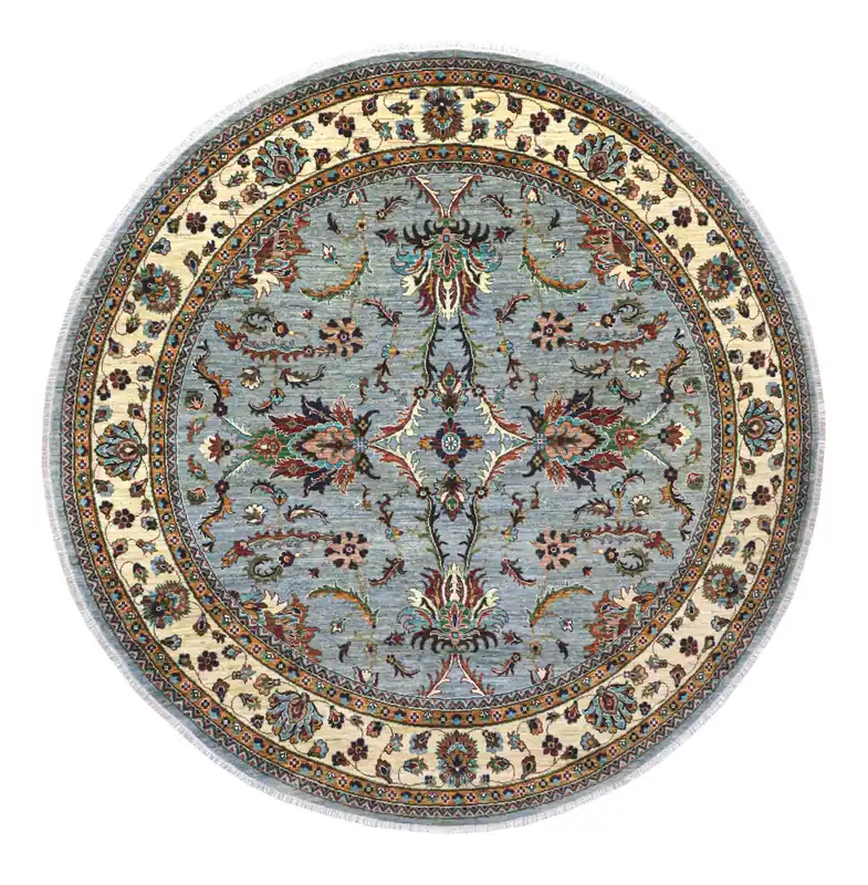 Tappeto Ziegler Decorativo floreale, fatto a mano 252x251cm