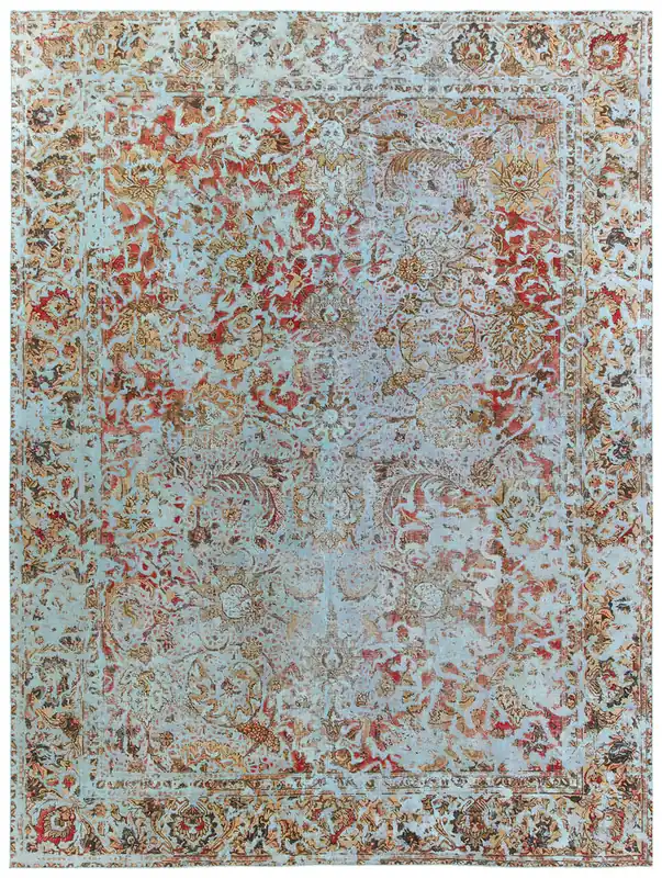 Handmade Authentic Vintage Oriental Rug, 389x291cm