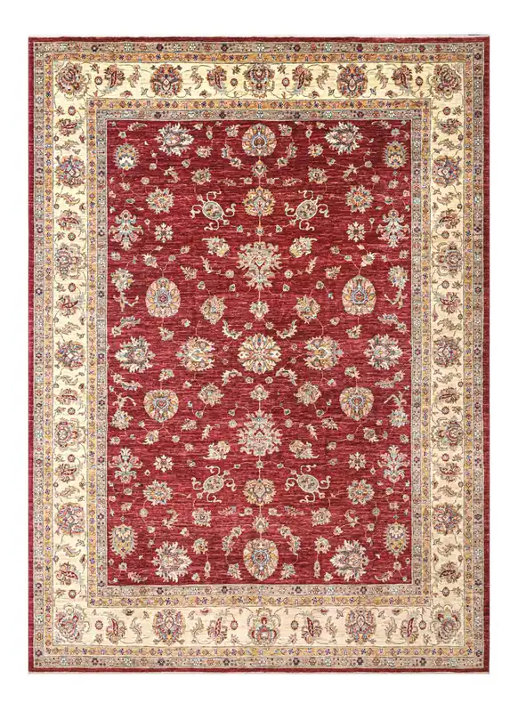 Tappeto Ziegler Farahan premium in lana, fatto a mano 372x279cm