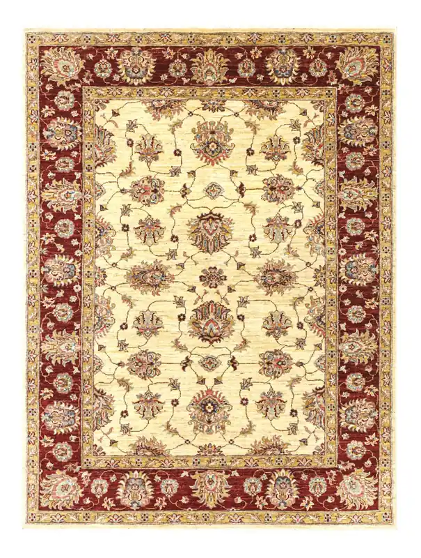 Tappeto Ziegler Farahan premium in lana, fatto a mano 201x150cm