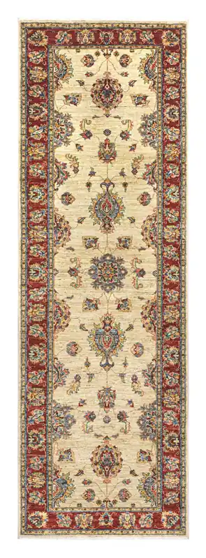 Handmade Premium Ziegler Farahan Wool Rug, 262x86cm