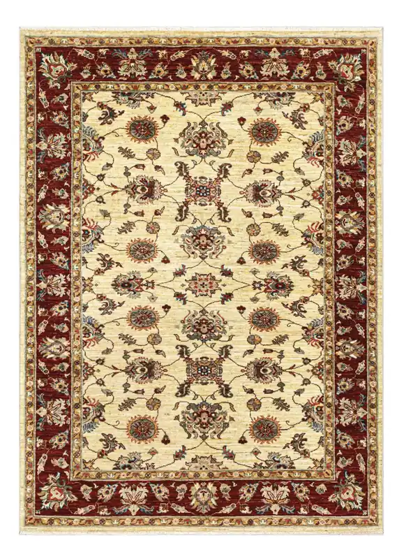 Tappeto Ziegler Farahan premium in lana, fatto a mano 209x151cm