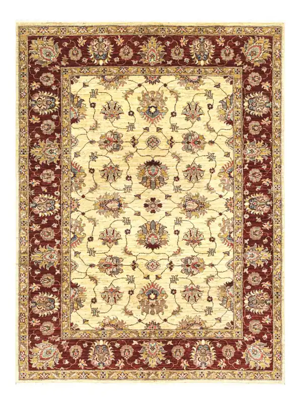 Tappeto Ziegler Farahan premium in lana, fatto a mano 204x152cm