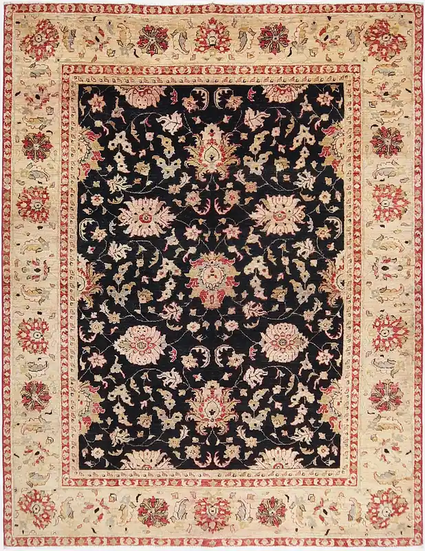 Handmade Premium Ziegler Farahan Wool Rug, 232x183cm