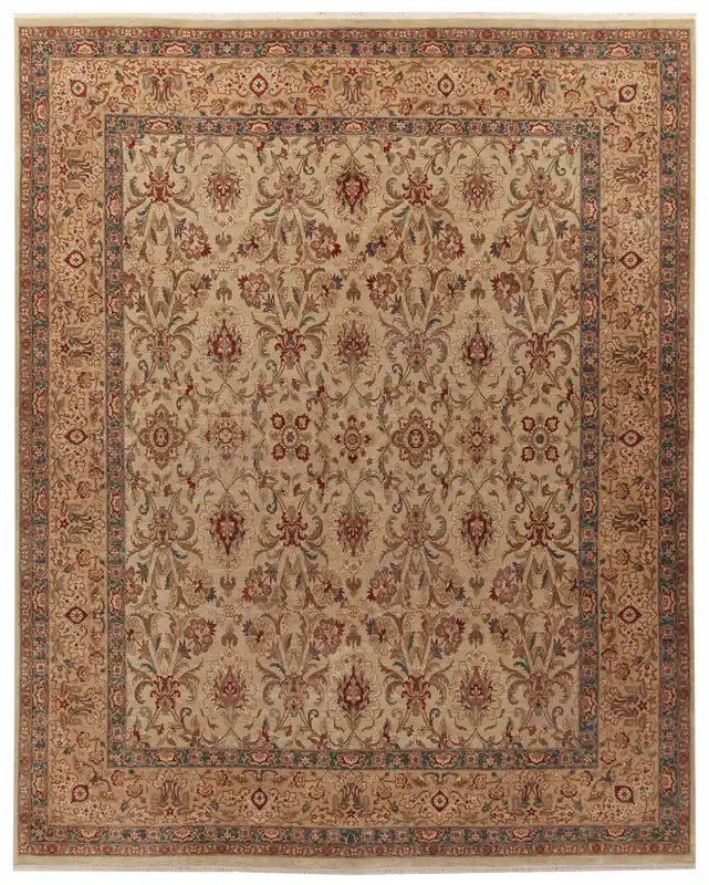 Tappeto orientale classico in lana fine, fatto a mano 297x244cm