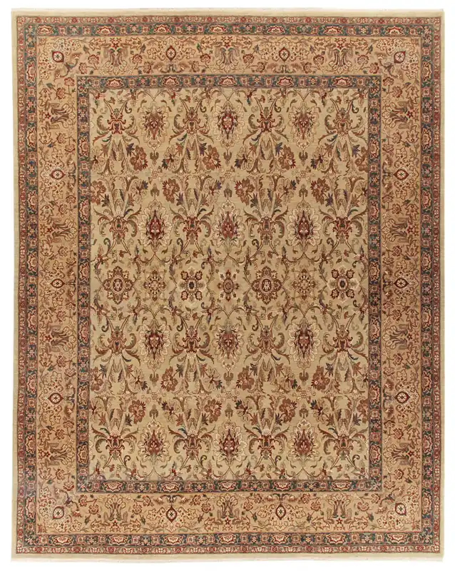 Tappeto orientale classico in lana fine, fatto a mano 297x244cm