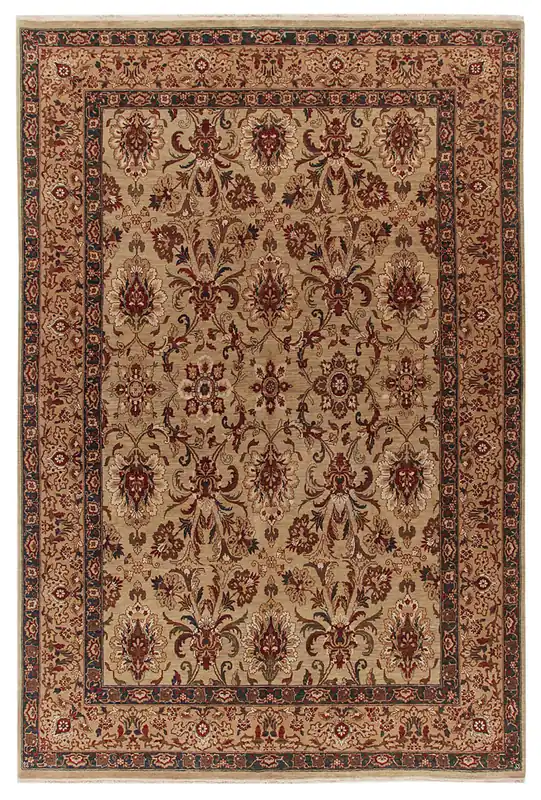 Tappeto orientale classico in lana fine, fatto a mano 259x168cm