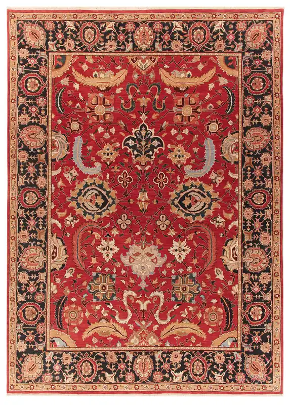 Tappeto orientale classico in lana fine, fatto a mano 240x170cm