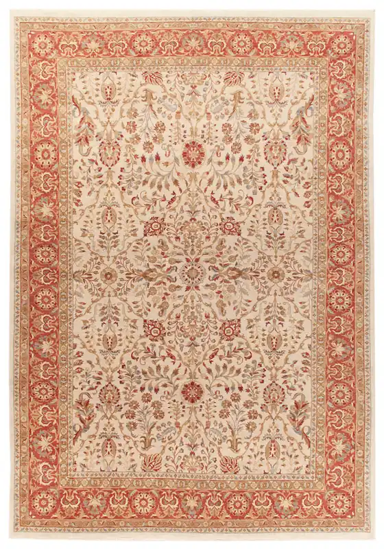 Tappeto orientale classico in lana fine, fatto a mano 280x200cm