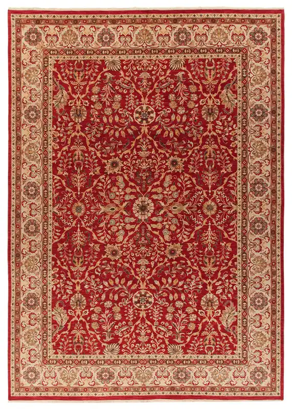 Tappeto orientale classico in lana fine, fatto a mano 240x170cm
