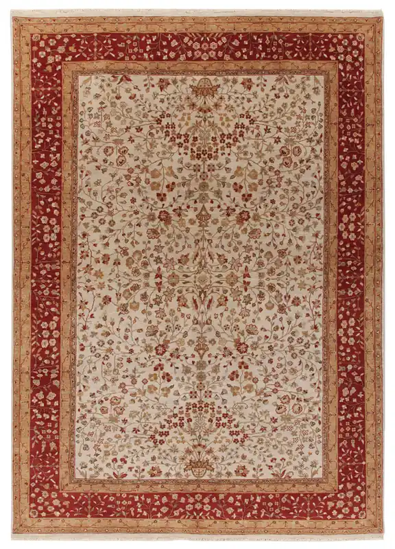 Tappeto orientale classico in lana fine, fatto a mano 240x170cm