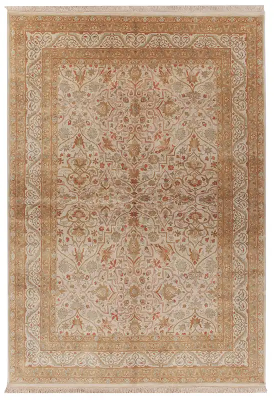 Tappeto orientale classico in lana fine, fatto a mano 240x170cm