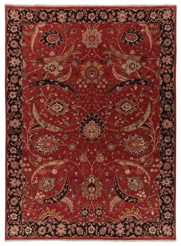 Tappeto orientale classico in lana fine, fatto a mano 240x170cm