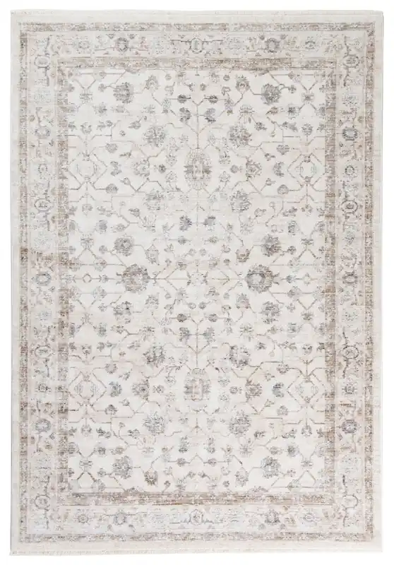 Tappeto Stile Orientale Classico BIRJAN Beige | Ideale per Soggiorno