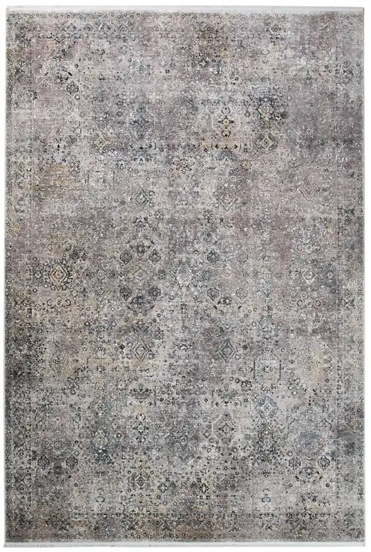 Tappeto Moderno Premium - KENNEDY S CREAM ANTHRACITE - Crema, Antracite - Design Contemporaneo