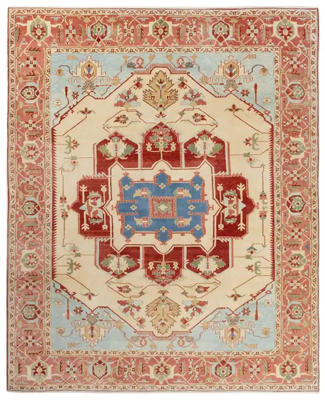 Tappeto Orientale Serapi in Lana - Fatto a mano 323x264cm