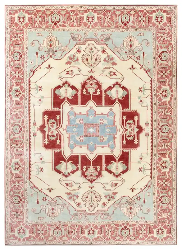 Tappeto Orientale Serapi in Lana - Fatto a mano 303x219cm