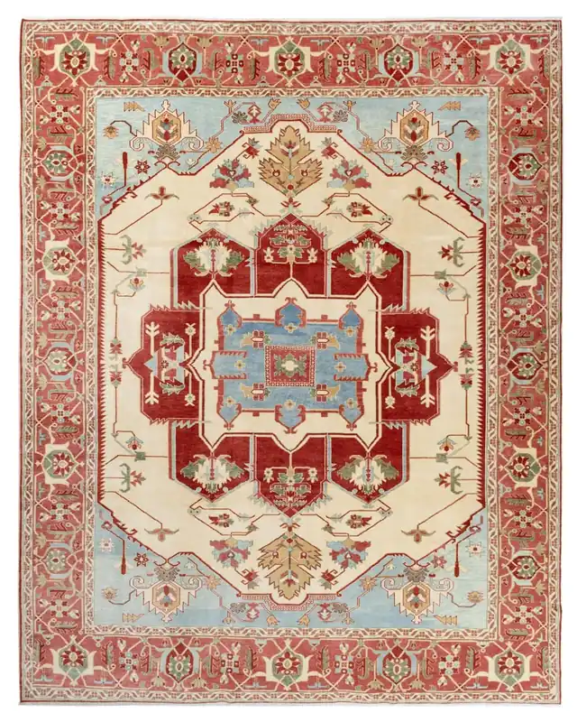 Tappeto Orientale Serapi in Lana - Fatto a mano 320x255cm