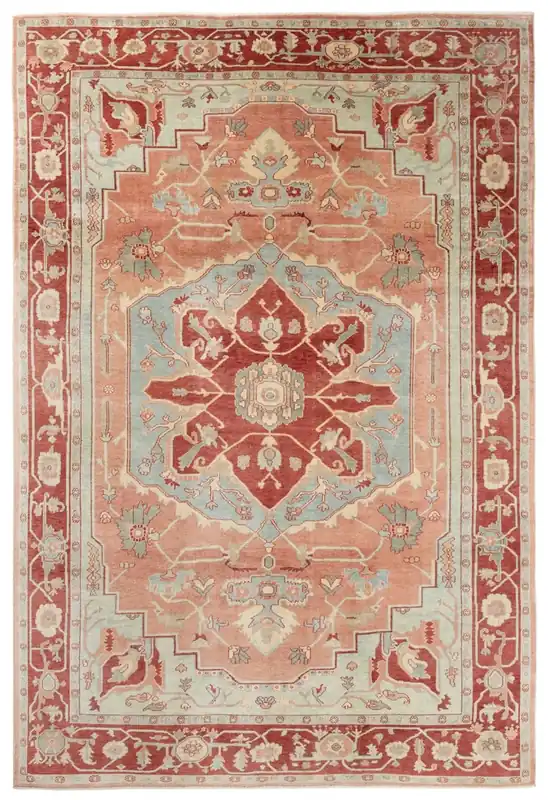 Tappeto Orientale Serapi in Lana - Fatto a mano 314x209cm