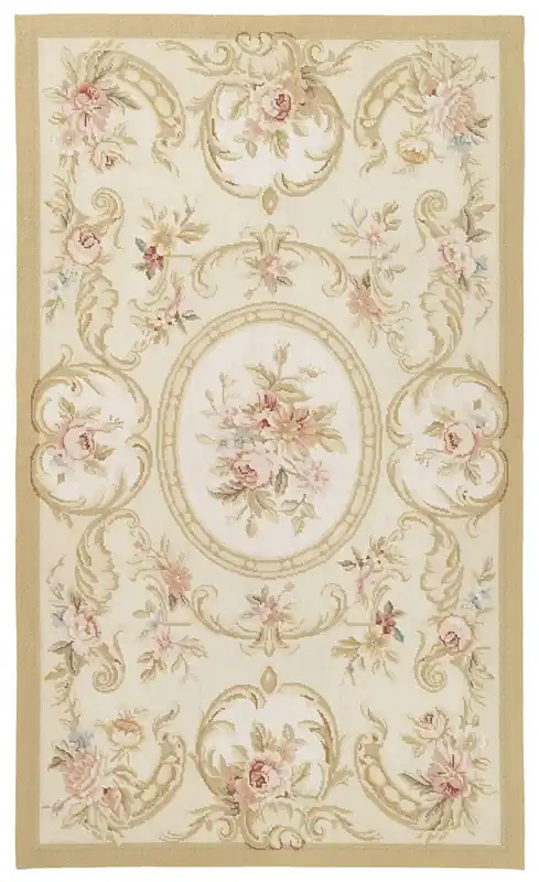 Tappeto Arazzo Aubusson - Arte tessile - Tessuto a Mano 151x89cm