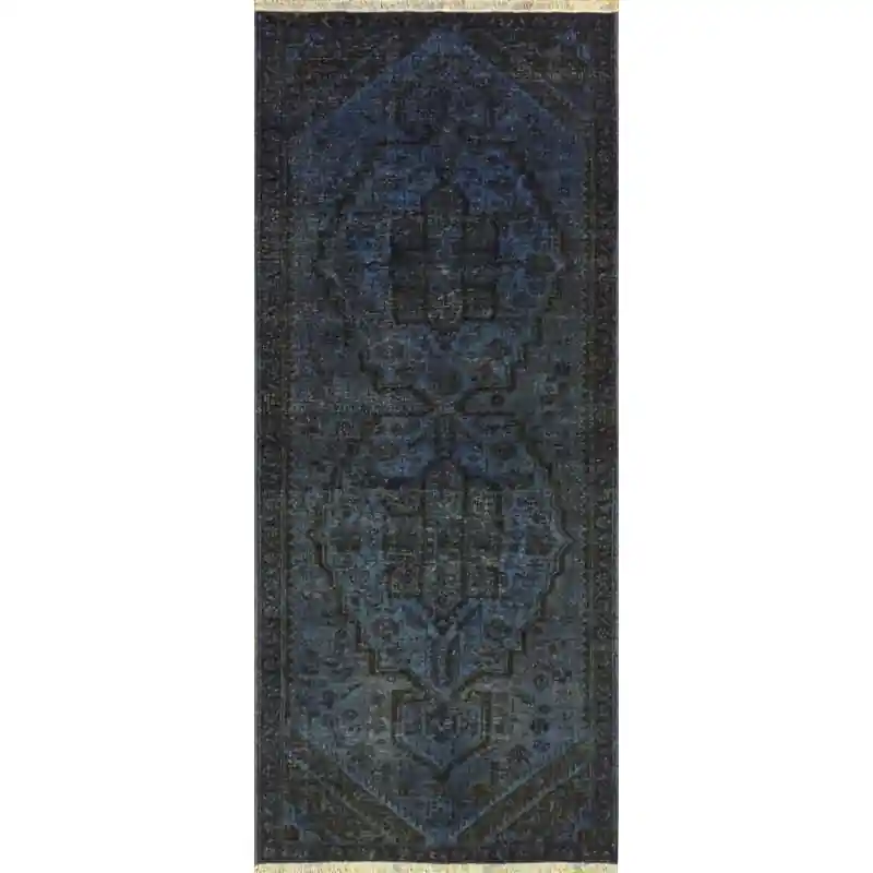 Passatoia Blu Vintage – 275 x 115. Stile moderno, anima artigianale