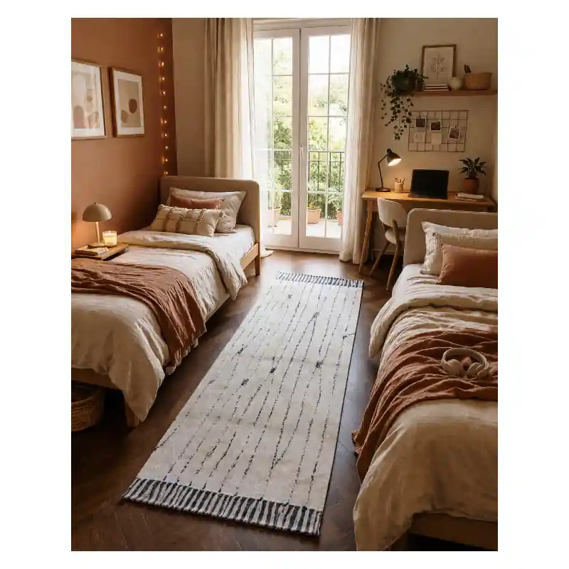 Tappeto Berbero in cotone moderno 200×80