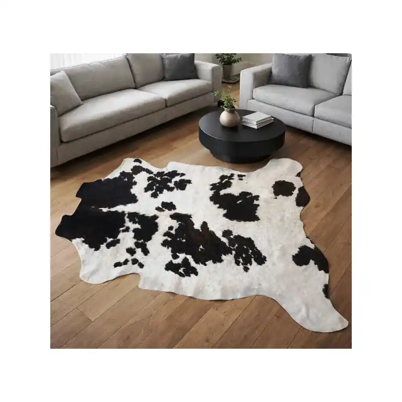 Tappeto Mucca Vera Pelle 183×150