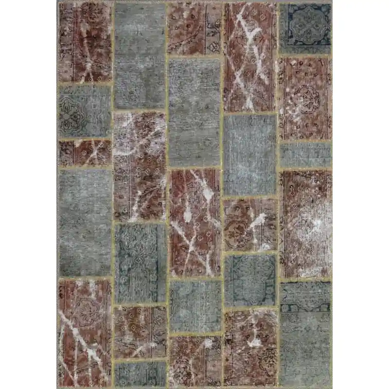 Patchwork Ruggine 213×155