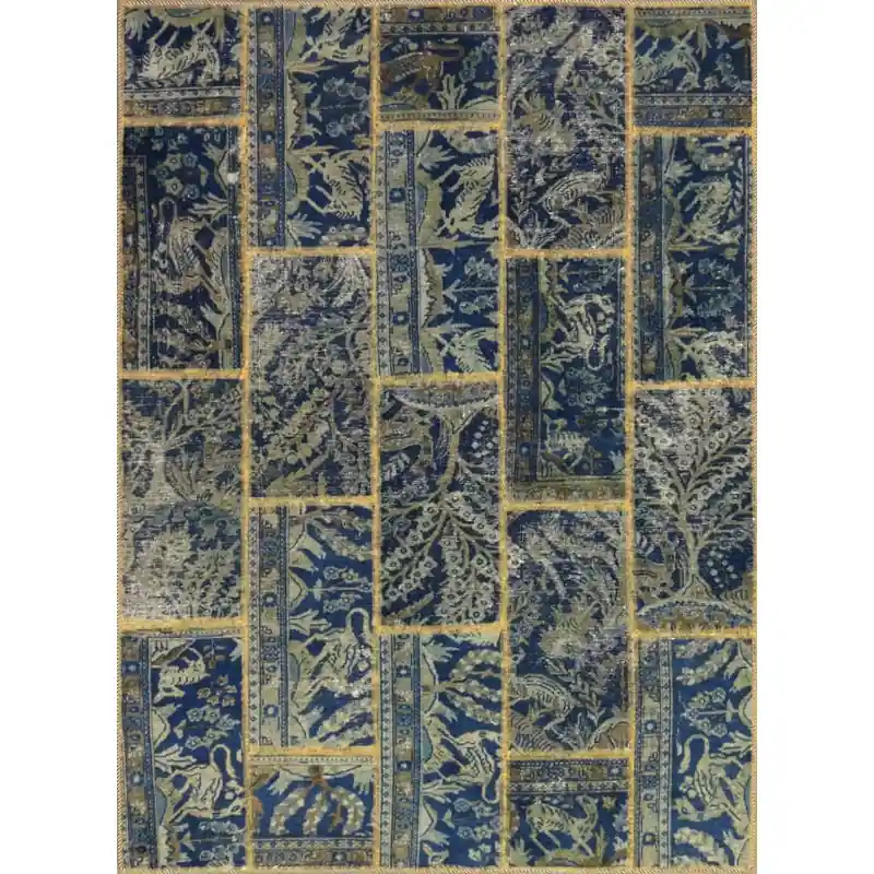Patchwork Blu e Giallo 210×153