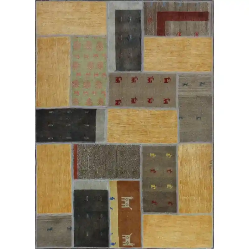 Patchwork Gabbe giallo 210×150