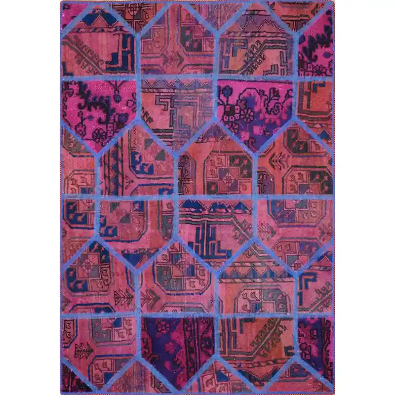 Tappeto moderno patchwork 152×102