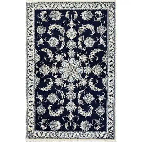 Tappeto Nain blu 150×100