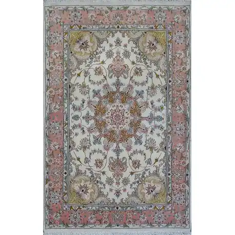Tappeto Mashad lana Seta 209×138