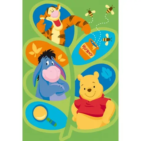 Tappeto Disney Winnie foglia 168×115