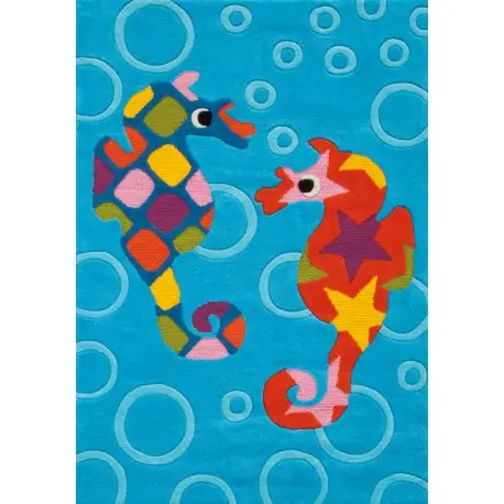 Tappeto cavallucci anallergico 110×170