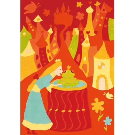 Tappeto bimbi principessa 110×170