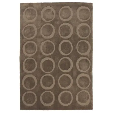 Tappeto Ring Taupe