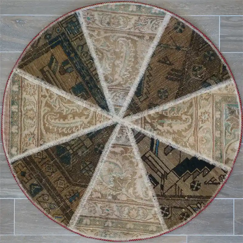 Tappeto moderno rotondo 99×99