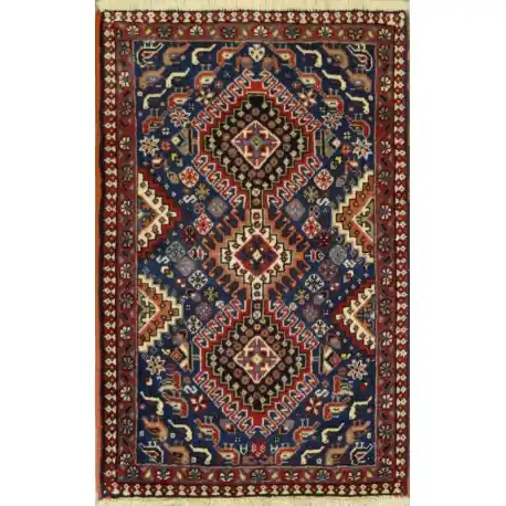 Tappeto azzurro Yalame 90×60