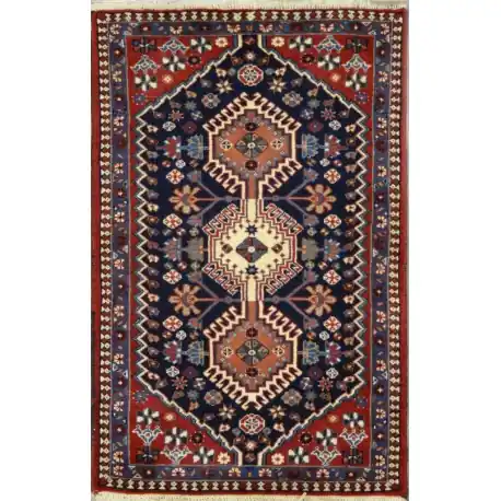 Tappeto blu Yalame 100×63