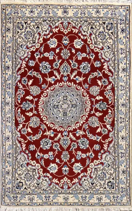 Tappeto Nain lana seta 152×98
