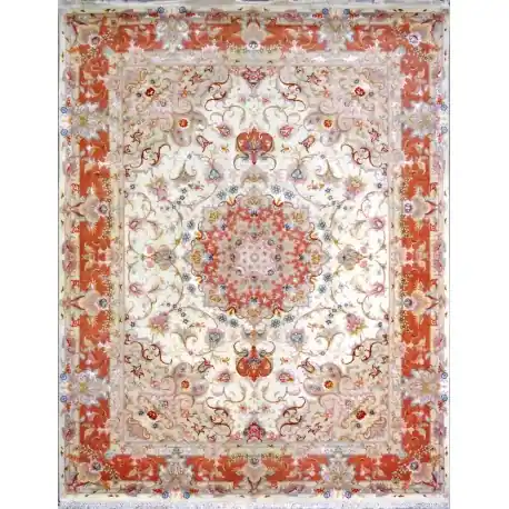 Tabriz chiaro Trama Seta 200X157