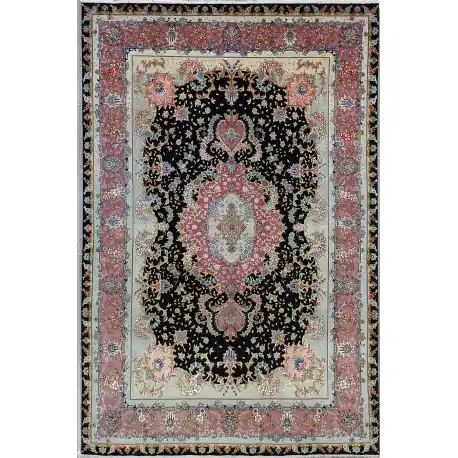 Tappeto Tabriz extra fine trama seta cm280x180