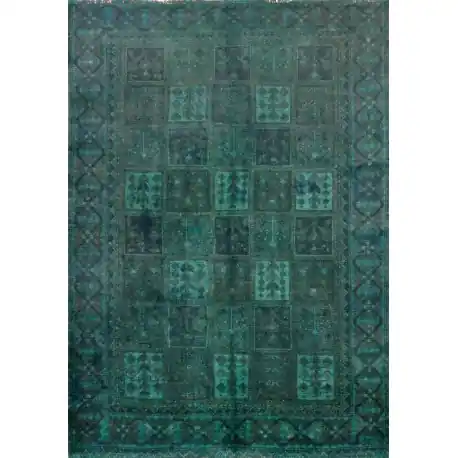 Tappeto Vintage verde acqua 290×200