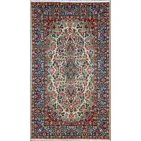 Tappeto Kerman chiaro 243×140
