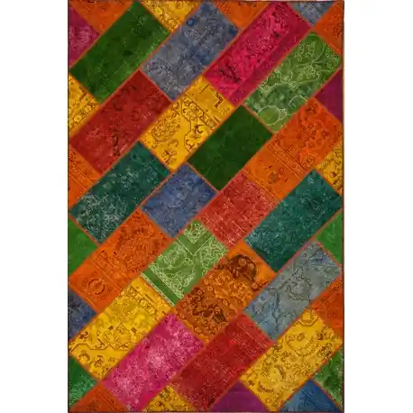 Tappeto moderno Patchwork cm302x203