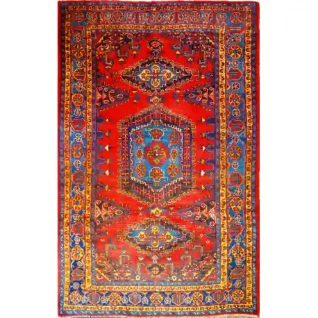 Tappeto Wiss Rosso cm340x216