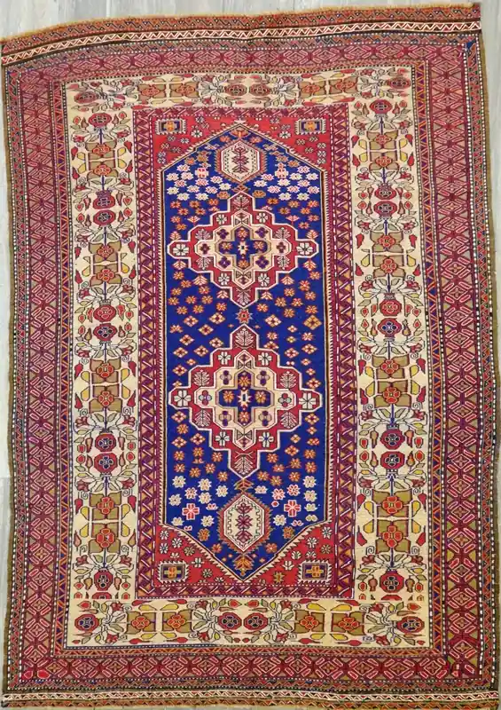 Tappeto Kilim Vecchio Sumak 217×155
