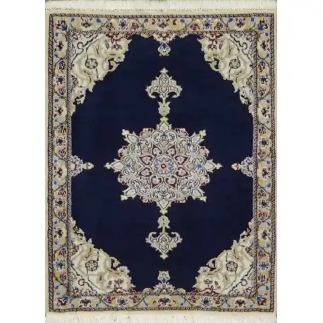 Tappeto persiano NAIN 6la extra fine lana Seta 78×58