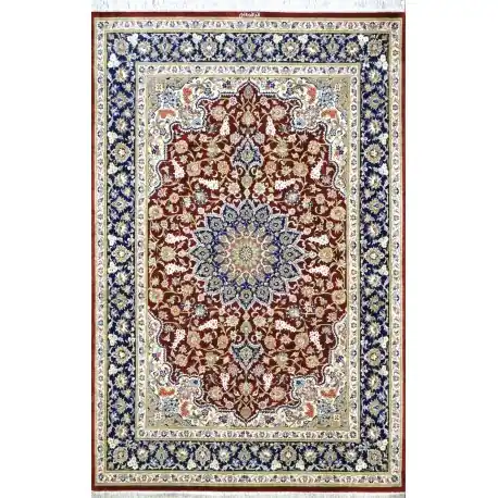 Tappeto KUM pura Seta rosso198x130
